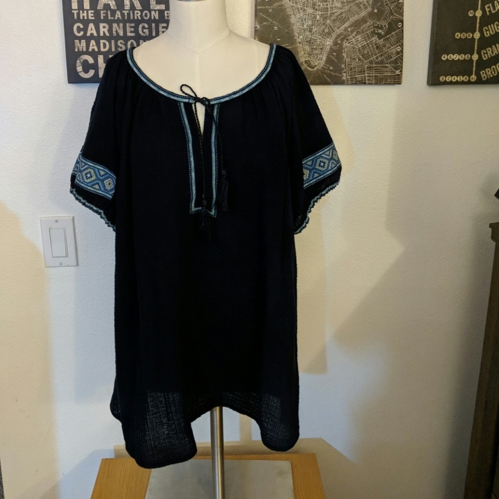 J.Crew Gauze Tunic Size M